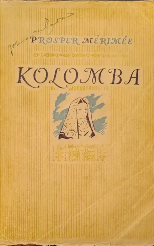 Kolomba - Prosper Merimee, knyga