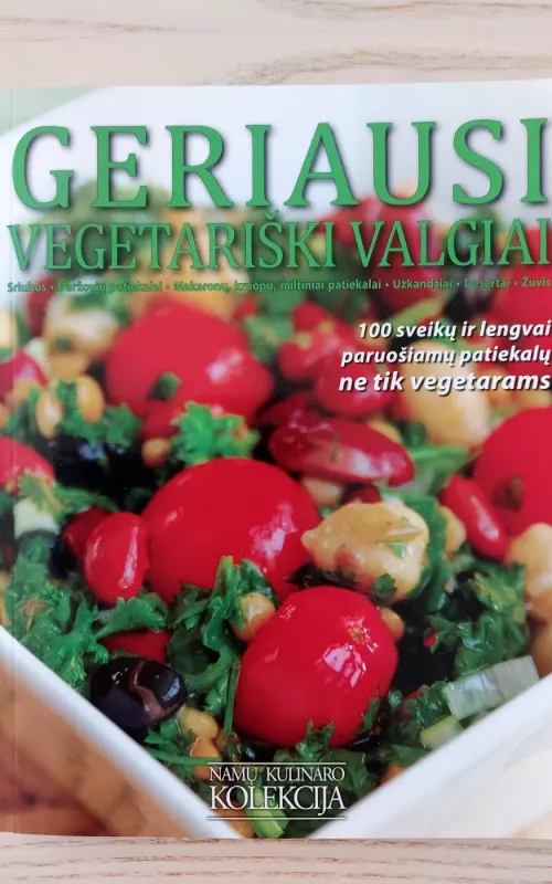 Geriausi vegetariški valgiai - Dalia Vaitkutė, knyga 2