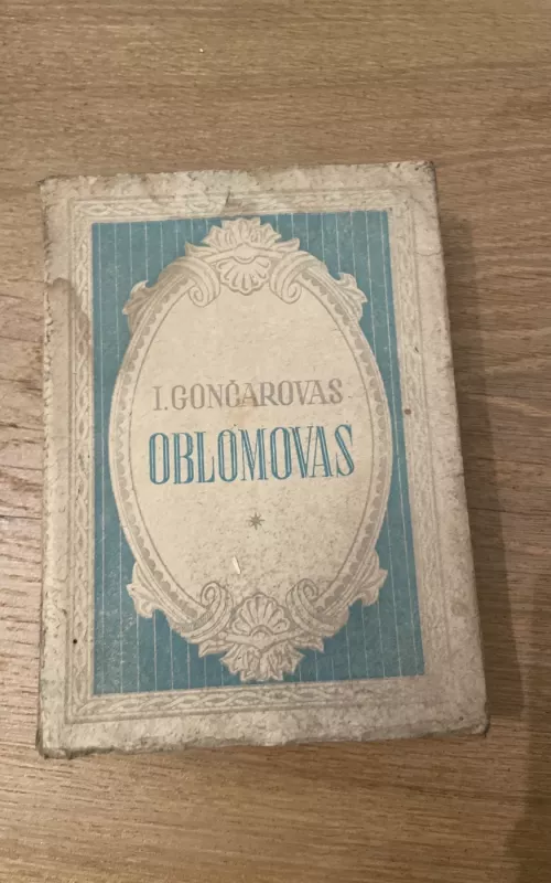 Oblomovas - I. Gončarovas, knyga