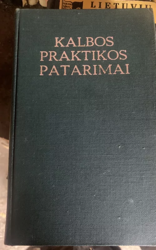 Kalbos praktikos patarimai - Autorių Kolektyvas, knyga 2