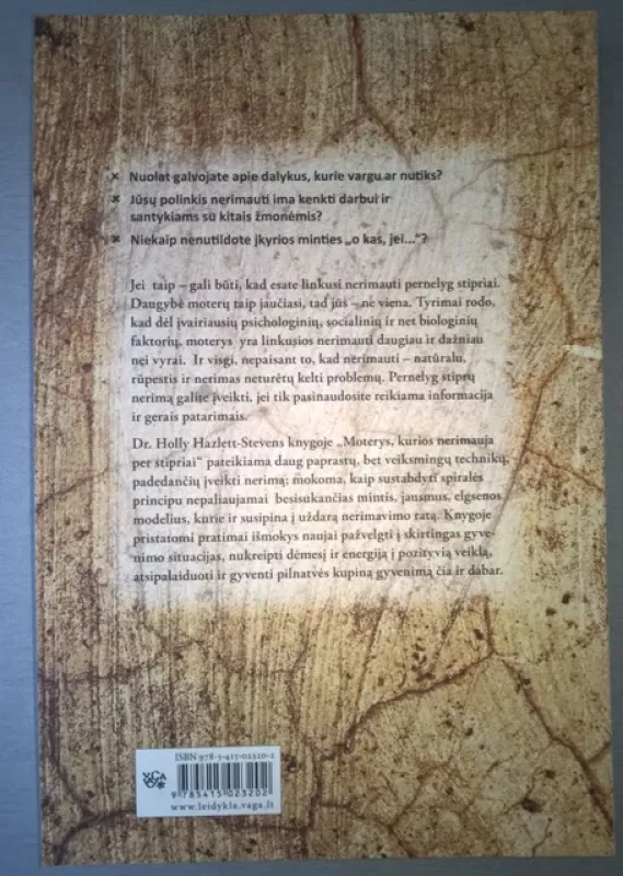 Moterys, kurios nerimauja per stipriai - Holly Hazlet-Stevens, knyga 4