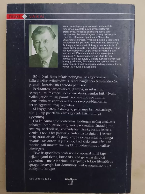 Būti tėvais pamišusiame pasaulyje - Yves Lamontagne, knyga 5