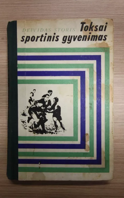 Toksai sportinis gyvenimas - Deividas Storis, knyga