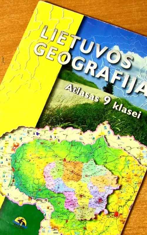 Lietuvos geografija atlasas 9 klasei - Šalna Edvardas Baleišis, Rytas, knyga