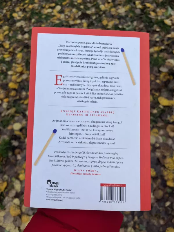 Naujas žvilgsnis į neištikimybę - ESTHER PEREL, knyga 4