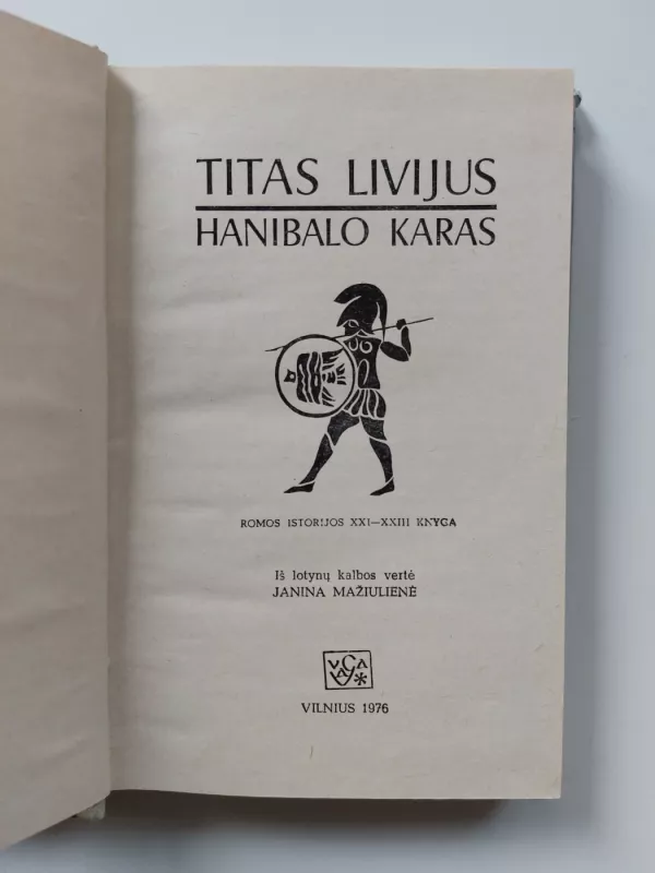 Hanibalo karas - Titas Livijus, knyga 3