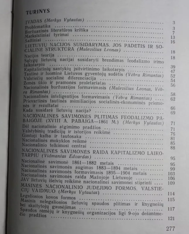 Lietuvių nacionalinio išsivadavimo judėjimas ligi 1904 metų - Autorių Kolektyvas, knyga 4