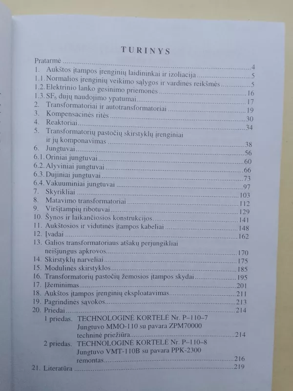Aukštos įtampos įrenginiai. Žinynas - Vytautas Miškinis, knyga 3