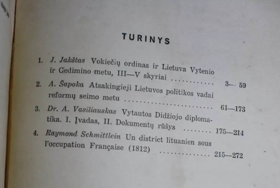 Senovė Istorijos skyriaus darbai II 1936 - Levas Karsavinas, knyga 5