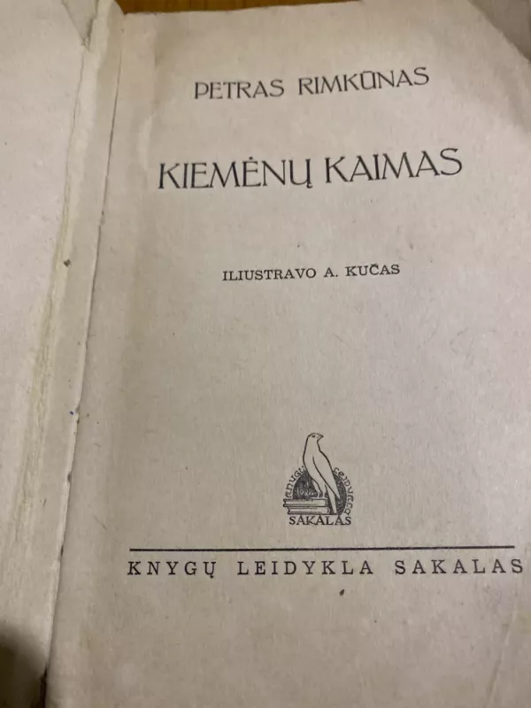 Kiemėnų kaimas - Petras Rimkūnas, knyga 4