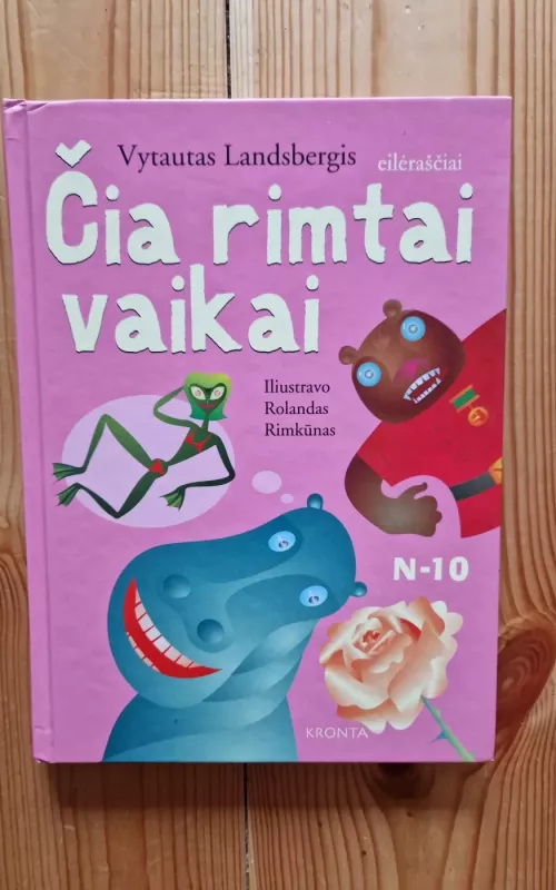 Čia rimtai vaikai - Vytautas Landsbergis, knyga