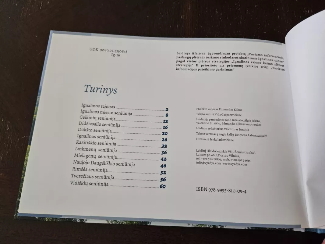 Ignalinos kraštas - Rytų Lietuvos perlas - Vida Gasparavičienė, knyga 4