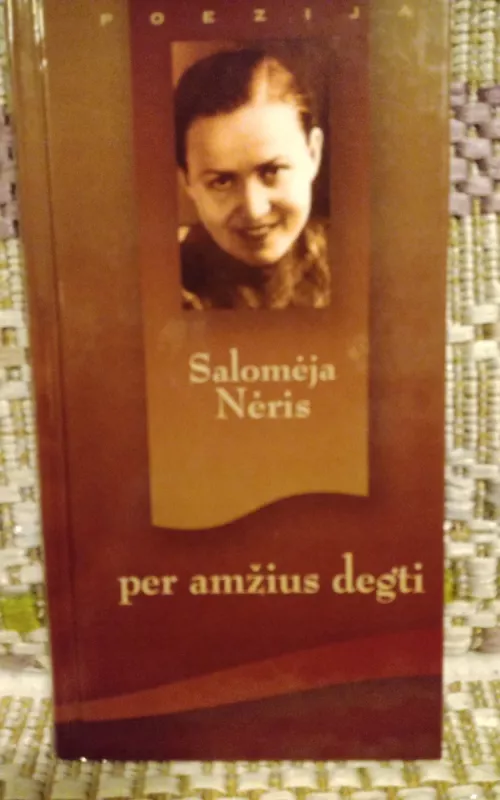 Per amžius degti - Salomėja Nėris, knyga 2