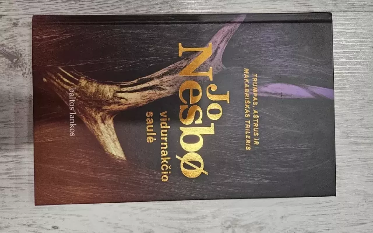 Vidurnakčio saulė - Jo Nesbo, knyga 3