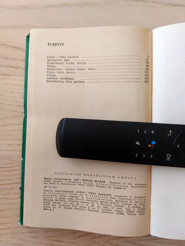 Lobas vilkų karalius - E. Seton-Tompsonas, knyga 6