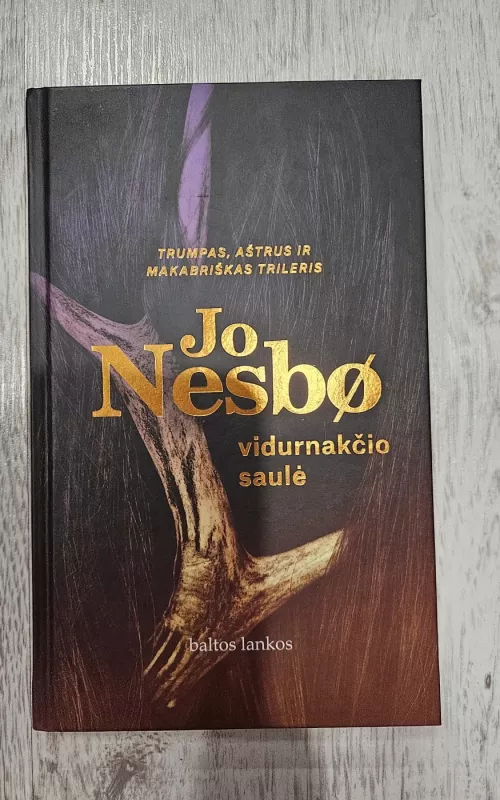 Vidurnakčio saulė - Jo Nesbo, knyga