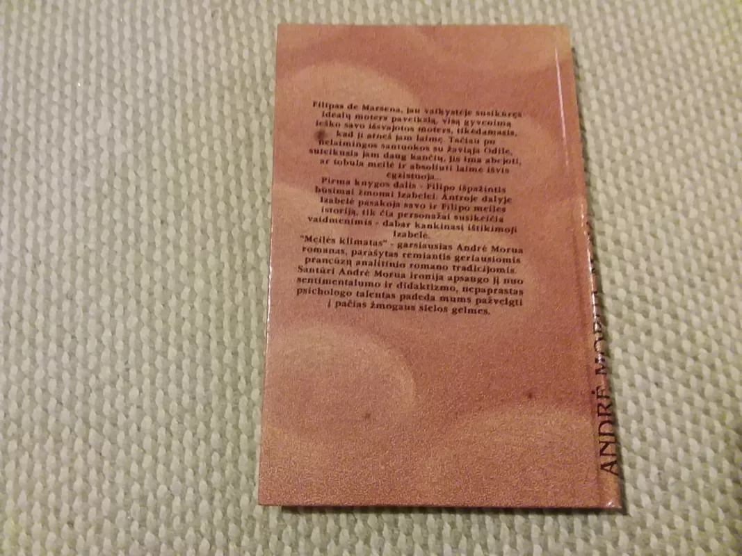 Meilės klimatas - Andre Morua, knyga 3