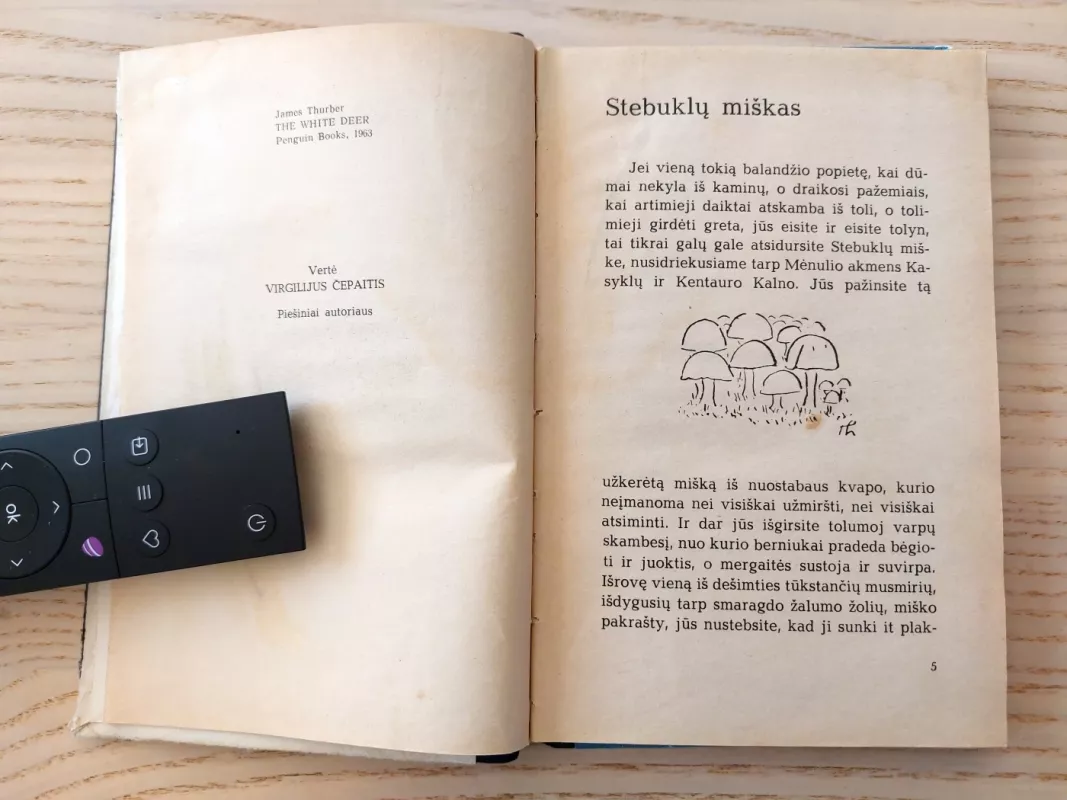 Baltoji stirna - Džeimsas Terberis, knyga 5