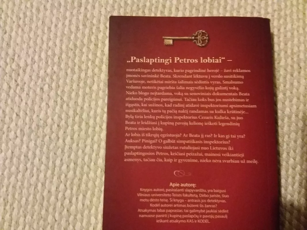 Paslaptingi Petros lobiai - Sabina Šaltinska, knyga 3