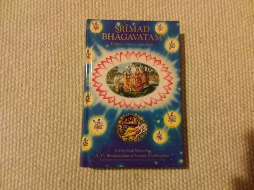 Pirmoji giesmė (2 dalis) Srimad Bhagavatam - A. C. Bhaktivedanta Swami Prabhupada, knyga 2