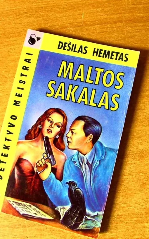 Maltos sakalas - Dešilas Hemetas, knyga