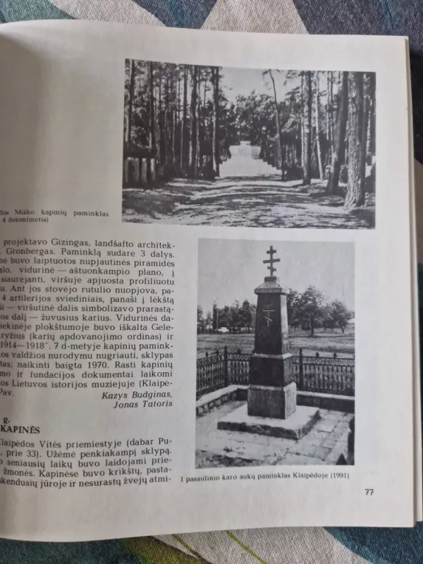 Nukentėję paminklai - M. Skirmantienė, J.  Varnauskas, knyga 6