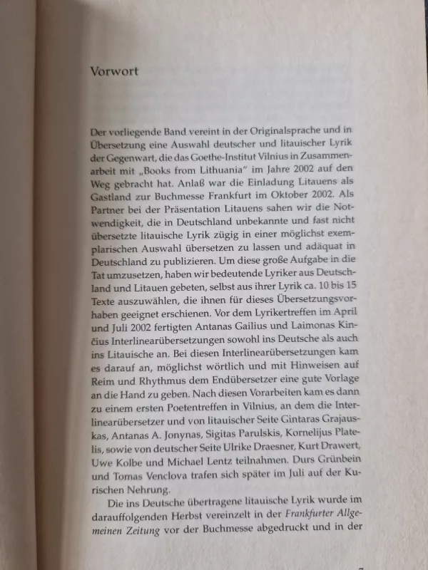 Šiuolaikinė vokiečių ir lietuvių poezija - Autorių Kolektyvas, knyga 4