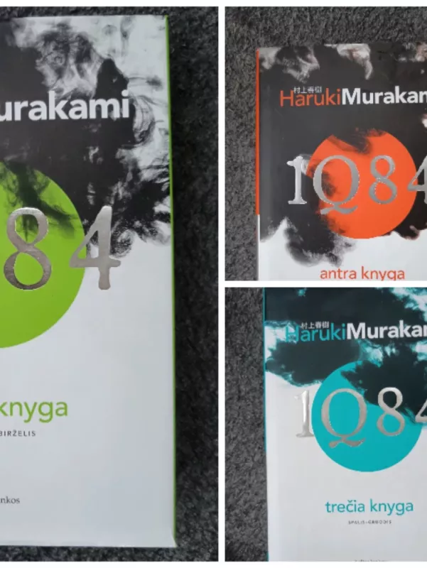 1Q84 trilogijaa - Haruki Murakami, knyga 2