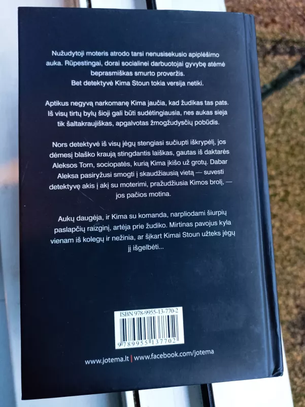 Kraujo ryšiai (detektyvė Kima Stoun) - Angela Marsons, knyga 4