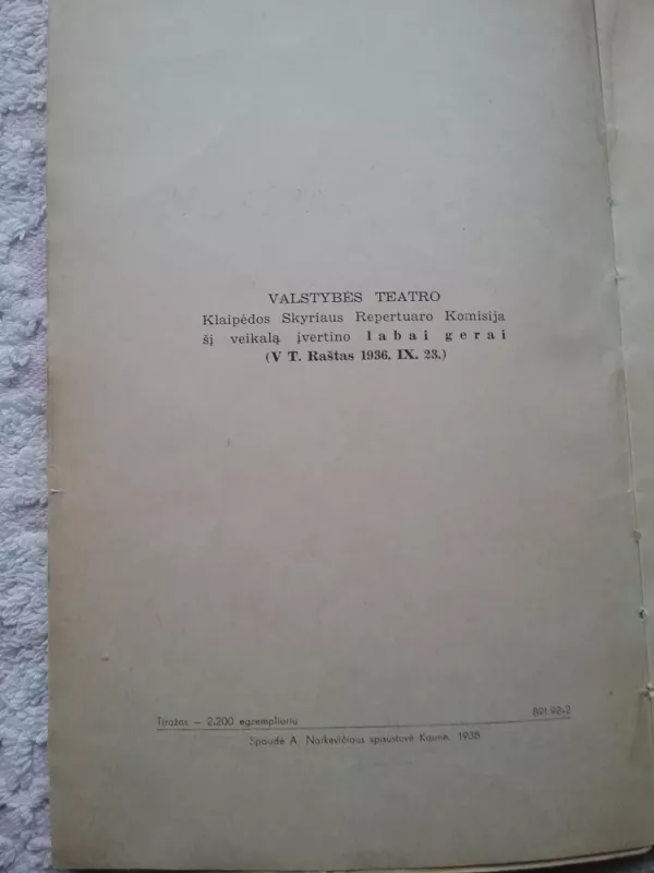 Vargo mokyklai 2 dalis (1933 m) - Antanas Salys, knyga 3