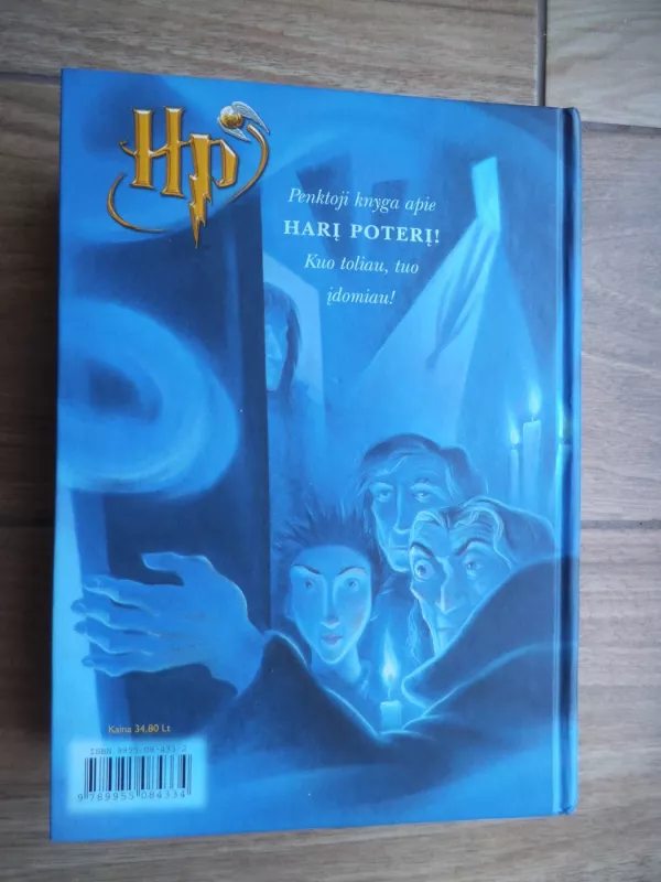 Haris Poteris ir Fenikso Brolija - Rowling J. K., knyga 4
