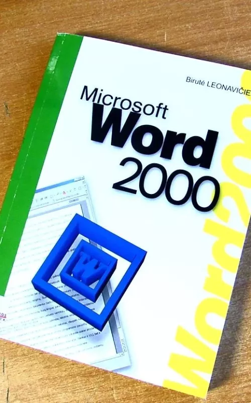 Microsoft Word 2000 - Birutė Leonavičienė, knyga