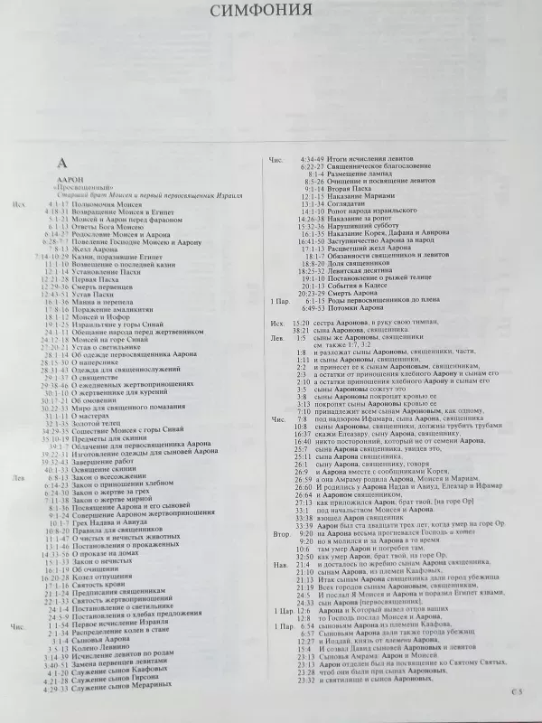 Sinodinio Biblijos vertimo konkordancija (Simfonija) - Autorių Kolektyvas, knyga 3