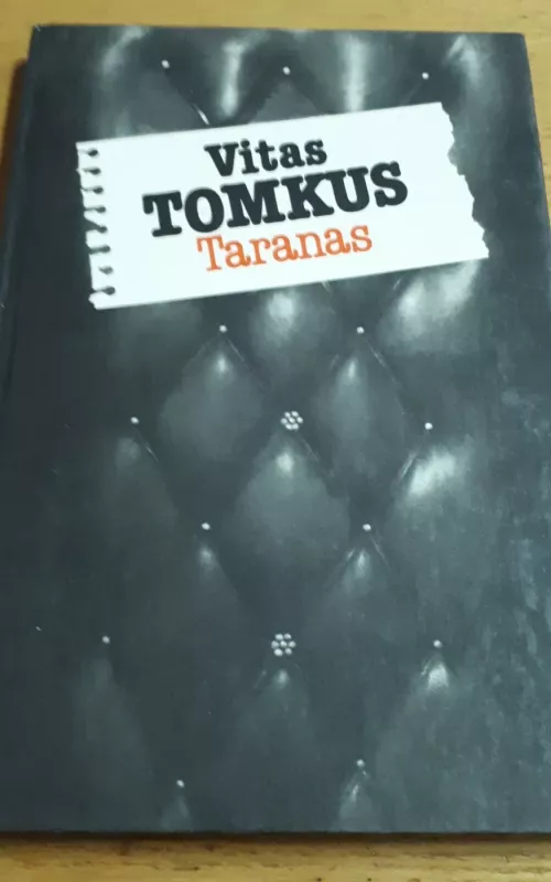 Taranas - Vitas Tomkus, knyga