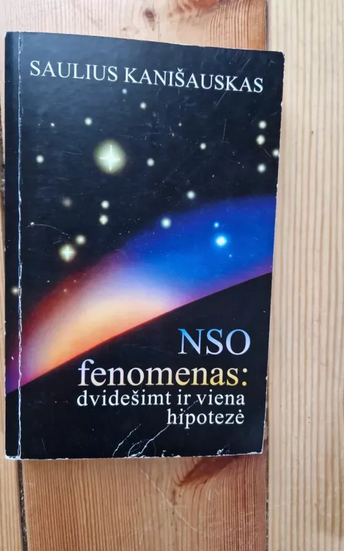 NSO fenomenas - S. Kanišauskas, knyga