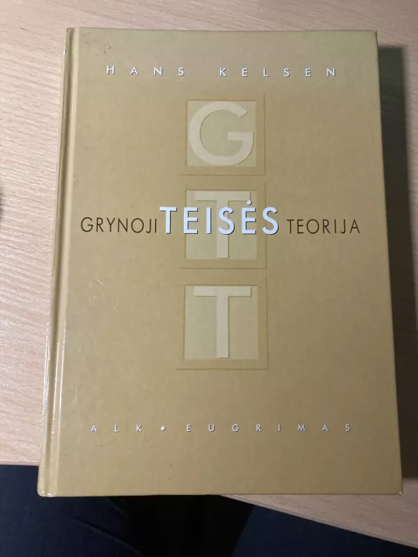 Grynoji teisės teorija - Hans Kelsen, knyga 3