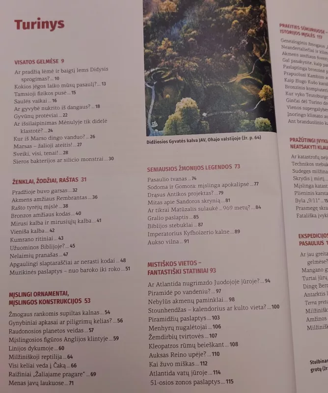 Žymiausios pasaulio mįslės : intriguojančios gamtos, istorijos ir mokslo paslaptys - Autorių Kolektyvas, knyga 4