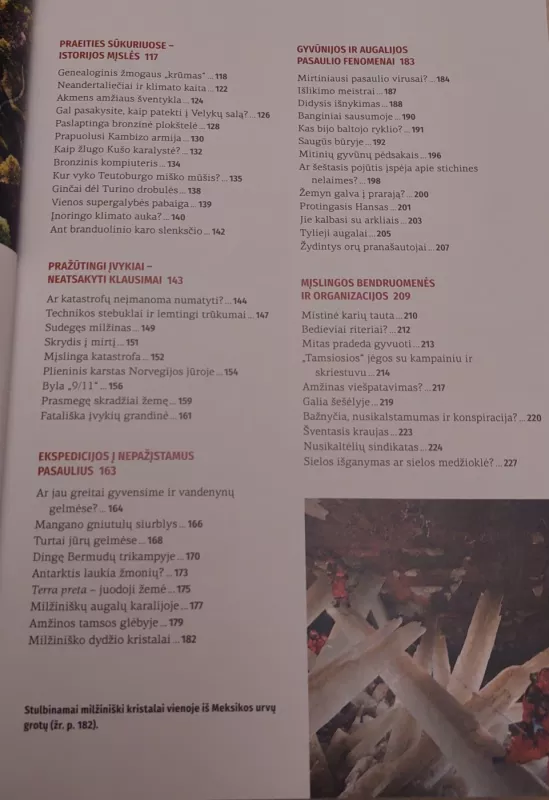 Žymiausios pasaulio mįslės : intriguojančios gamtos, istorijos ir mokslo paslaptys - Autorių Kolektyvas, knyga 5