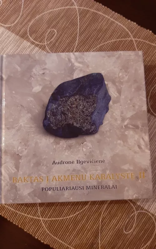Raktas į akmenų karalystę II. Populiariausi mineralai - Audronė Ilgevičienė, knyga 2