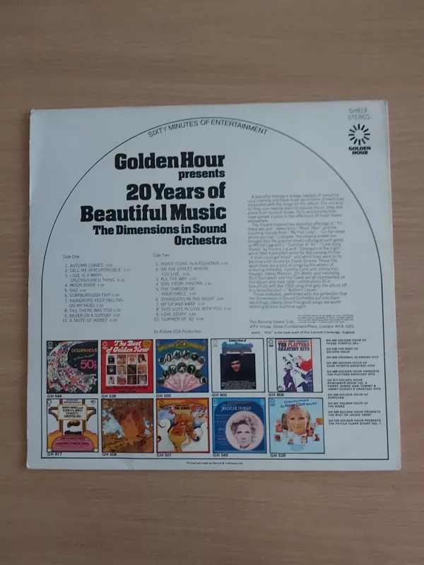 20 Years of Beautiful Music - Autorių Kolektyvas, plokštelė 3