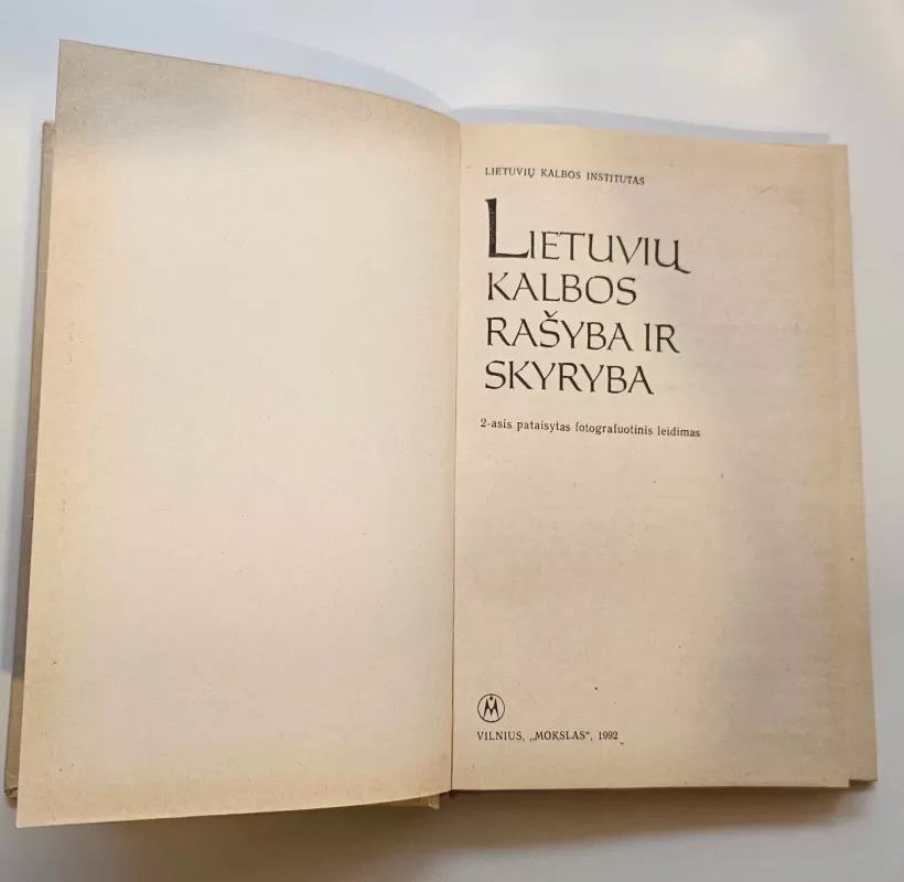 Lietuvių kalbos rašyba ir skyryba - N. Sližienė, A.  Valeckienė, knyga 4