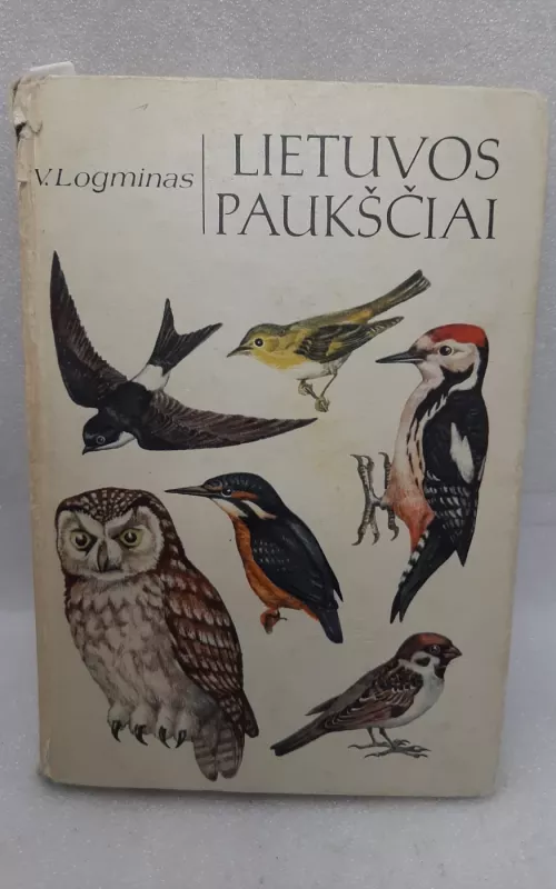 Lietuvos paukščiai - Vytautas Logminas, knyga 2