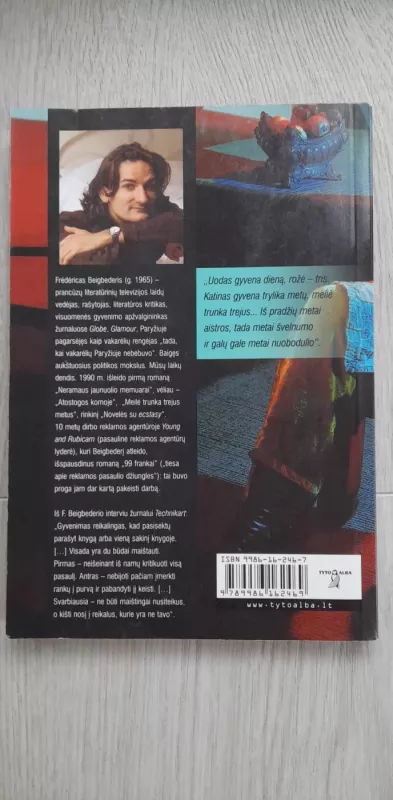 Meilė trunka trejus metus - Frederic Beigbeder, knyga 3