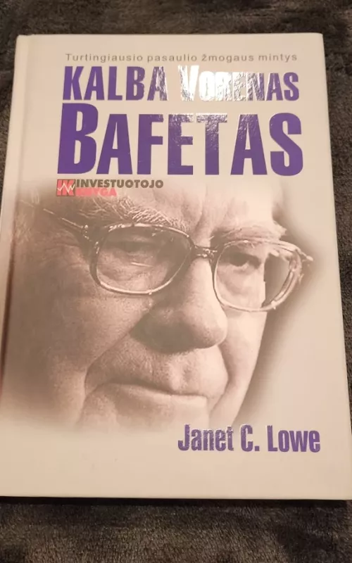 Kalba Vorenas Bafetas - C. Lowe Janet, knyga