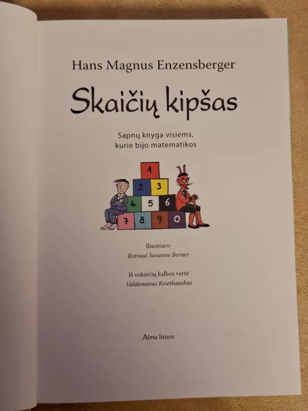 Skaičių kipšas - Hans Magnus Enzensberger, knyga 3