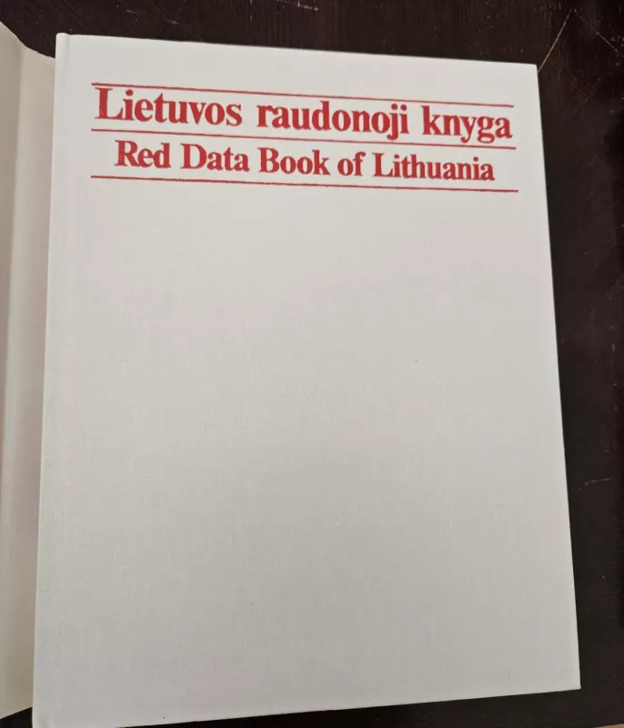 Lietuvos raudonoji knyga - raudonoji Lietuvos, knyga 3