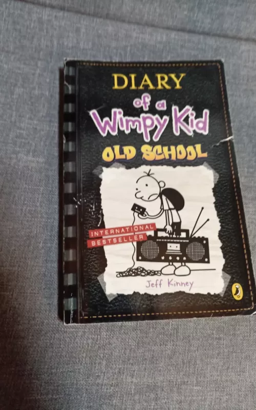 Diary of a Wimpy Kid 10. Old School - Jeff Kinney, knyga 2