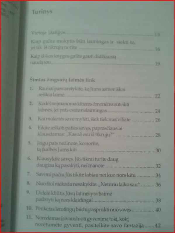 100 žingsnių laimės link. Kaip jūs pats pakeisite savo gyvenimą - Josef Kirschner, knyga 4