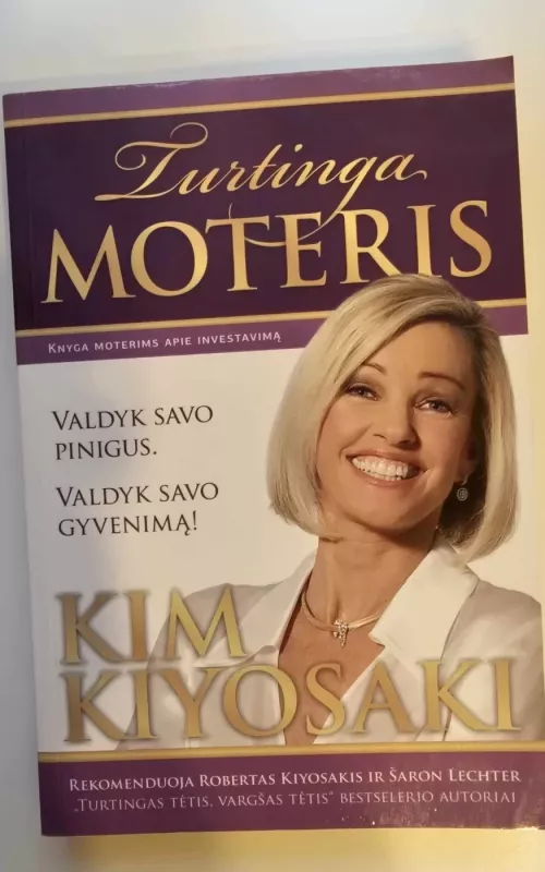 Turtinga moteris - Kim Kiyosaki, knyga