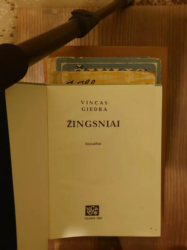 Žingsniai - Vincas Giedra, knyga 3